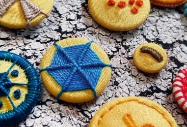 WORTH 200 WORKSHOP – Dorset Buttons with Gina Barrett 12th April